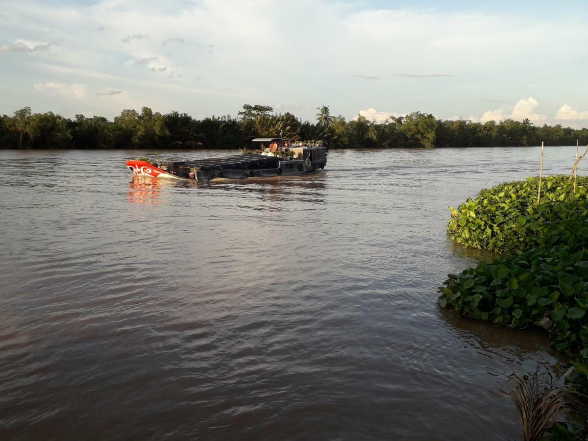 Hong Thai River Side Homestay Ben Tre Bagian luar foto